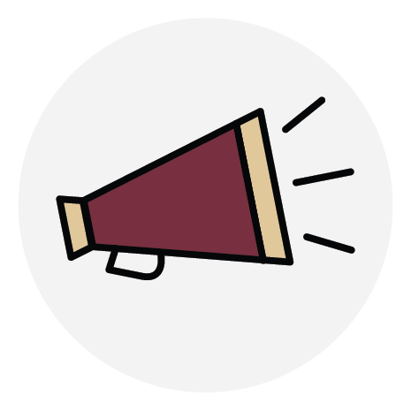 icon of a megaphone